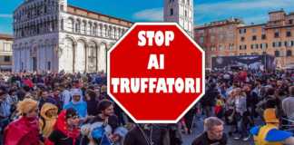basta truffatori a fiere ed eventi del fumetto