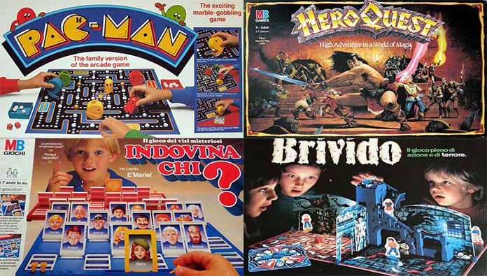 ▷ I 10 giochi in scatola anni '80 e '90 che hanno fatto la storia