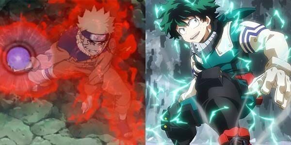 Somiglianze Naruto e Izuku Midoriya