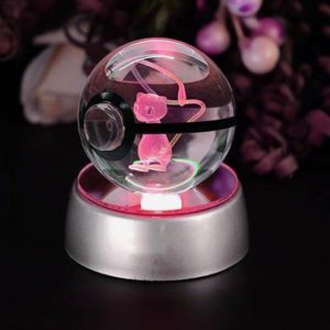 Pokeball LED di Cristallo - oggetti Pokemon
