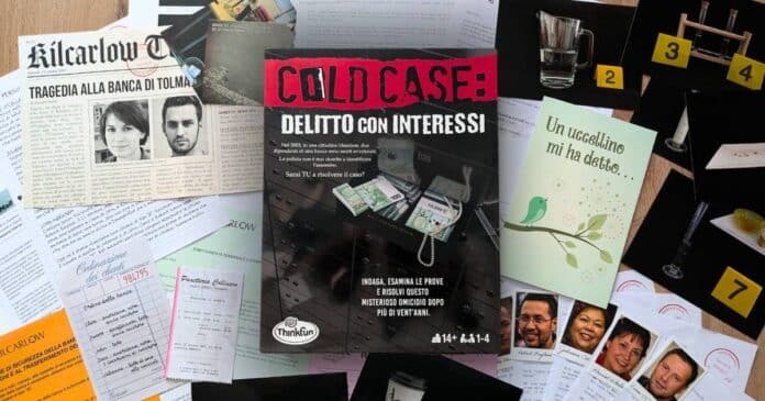 Cold Case: Delitto con interessi - Recensione gioco da tavolo investigativo